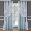 TOWN & COUNTRY LUXE Talia Double Layer Indoor Curtains, Sheer and Room by TOWN+%26+COUNTRY+LUXE