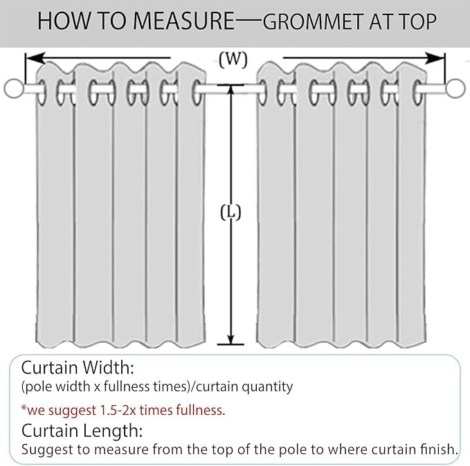 Macochico 100% Blackout Chenille Curtains 96 Inches Long for Hotel Nursery Noise Reducing Thermal Curtains for Bedroom Living Room Grommet Soil Brown Curtains with Tieback 52" Wx96 L Classic 1 Panel
