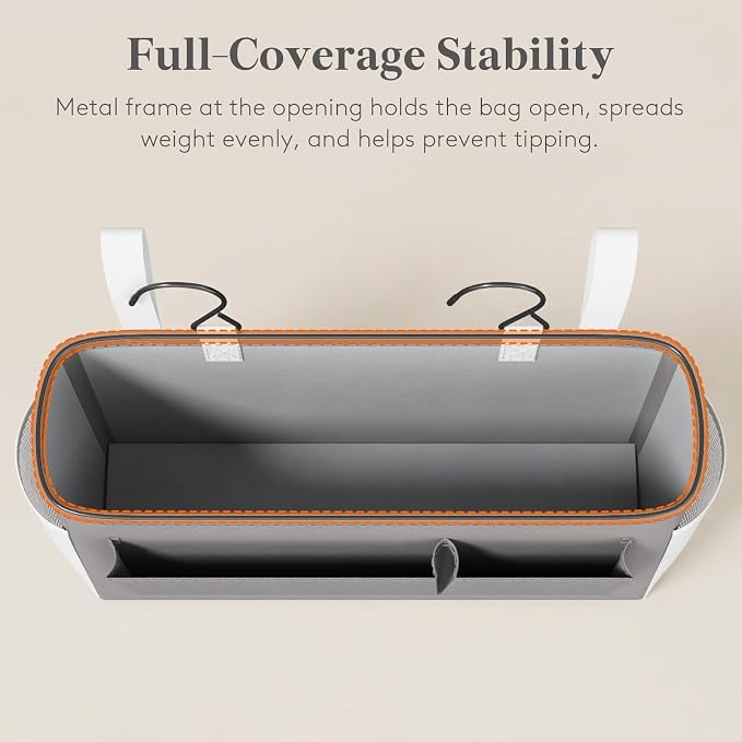 Lifewit Bedside Caddy Storage Organizer, Hanging Storage Bag - Image 4