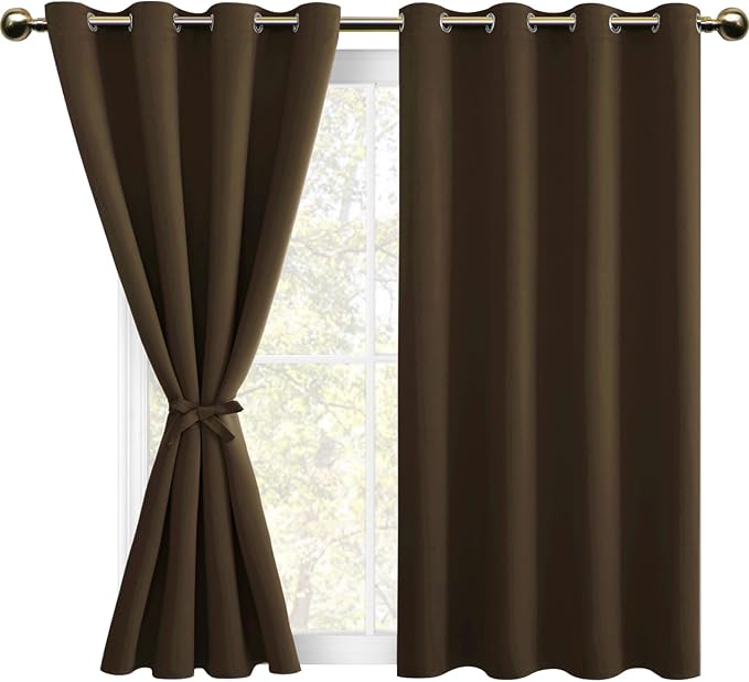 DWCN Blackout Short Curtains for Bedroom - Image 7