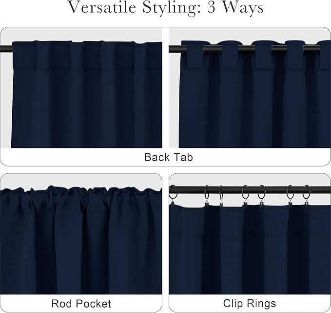 PONY DANCE 102 inch Long Curtains 2 Panels Set - Image 5