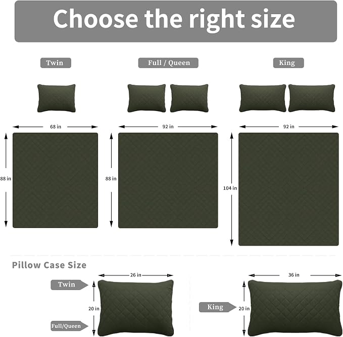 Easy-Going Reversible Quilt Set California King, Bedspread - Image 7