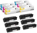 CS Replacement Toner Cartridge Compatible with HP 826A CF311A Cyan CF313A Magenta CF312A Yellow Color Enterprise M855dn Color Enterprise M855x+ 6 Color Set