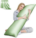 Body Pillow with Satin Pillowcase, Body Pillow by HUXMEYSON