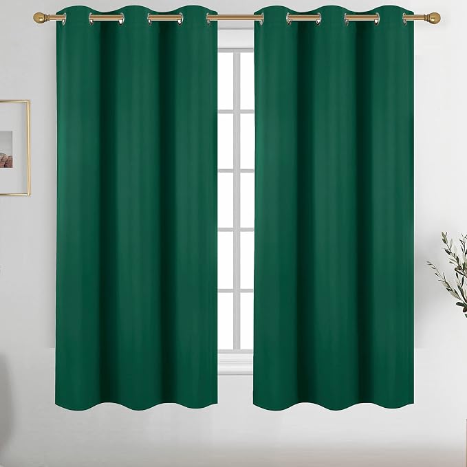 Diraysid Green Grommet Blackout Curtains by Diraysid%2C+refresh+your+life