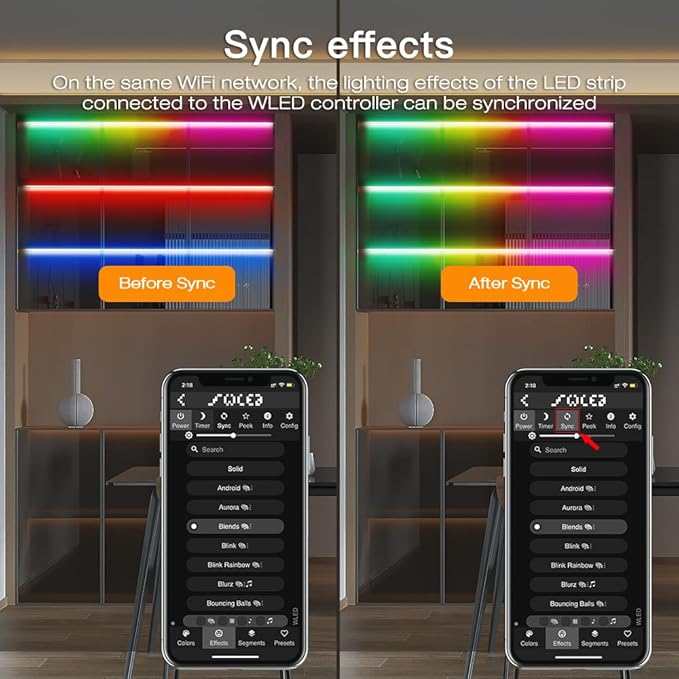 Sogledwow ESP32 WLED LED Strip Controller Dynamic RGB IC IO33 DIY Port App Control Easy Wiring Terminal for WS2811 WS2812 SK6812 TM1814 WS2813 WS2815 FCOB Addressable Strip Light