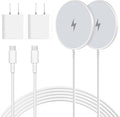 Magnetic Wireless Charger 2Pack Apple 10FT Magsafe Charger,Fast Mag-Safe Charging Wireless iPhone Charger Pad with Charging Plug for iPhone 16Pro Max/16Pro/16Plus/15Pro Max/15/14/13/12/AirPods3/Pro 2