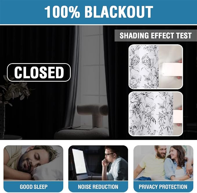 H.VERSAILTEX 100% Blackout Curtains - Image 2