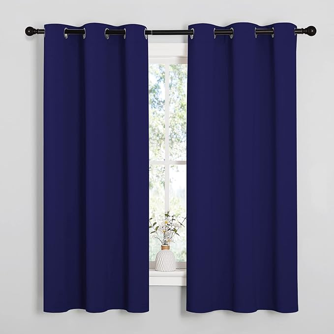 NICETOWN All Season Thermal Insulated Solid Grommet Top Blackout - Image 2