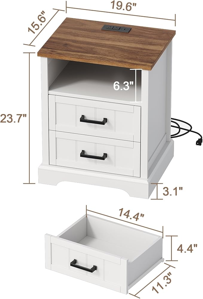 ChooChoo Farmhouse Night Stands - Image 2