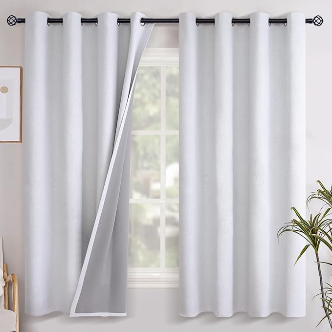 YoungsTex Linen Blackout Curtains by YoungsTex