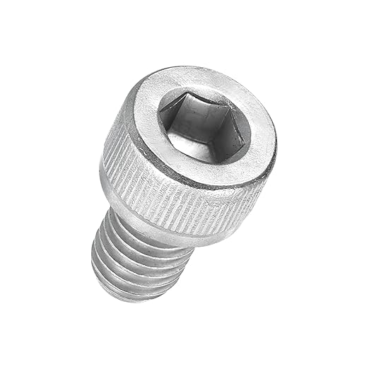 Kozelo 20pcs Socket Head Cap Screws - [M8-1.25 x 12mm] 304 Stainless Steel Allen Socket Drive for Electrical Motor 3D Printing Fan Engine Replacement Use, Silver