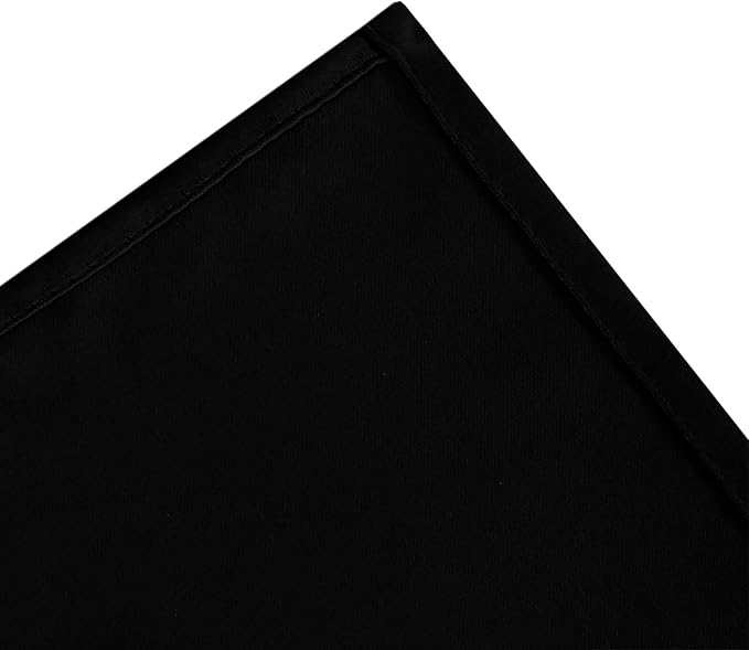 Blackout Curtains 52 x 90 Inch Long Black Curtains Set of 2 Panels Room - Image 7