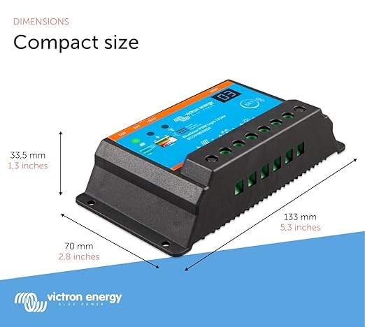 Victron Energy BlueSolar PWM-Light 12/24-Volt 30 amp Charge Controller