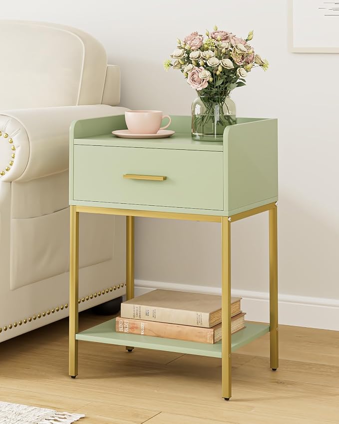 Nightstand, Modern Bedside Table Night Stand by Apetaccat