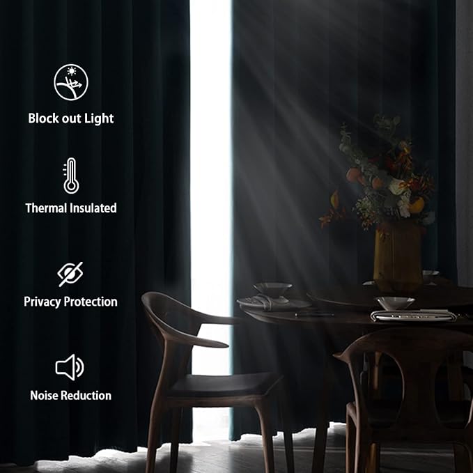 DWCN Blackout Curtains for Bedroom - Image 3