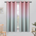 COSVIYA Grommet Ombre Room Darkening Curtains 63 inches Length by COSVIYA
