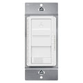 TOPGREENER Kalide Light Switch and 3-Speed Ceiling Fan Control Combo, in Wall Light and Fan Combination Switch, Single Pole, 2.5A, 720W, Neutral Wire Not Required, TGSFS3-W, White