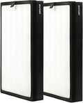 PuroAir 400 Replacement Filter - HEPA Filters up to 99.9% of Smoke, Pollen, Dust and Common Household Pollutants - HEPA Air Filter Replacement for PuroAir 400 Air Purifier (2 Pack)