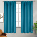 BGment Teal Blue Blackout Curtains 63 Inch Length 2 Panels by BGment