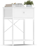 SONGMICS Bedside Table with Drawer, Nightstand with Lower Shelf | Side End Table by Unknown
