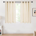 Deconovo Light Beige Linen Curtains by Unknown