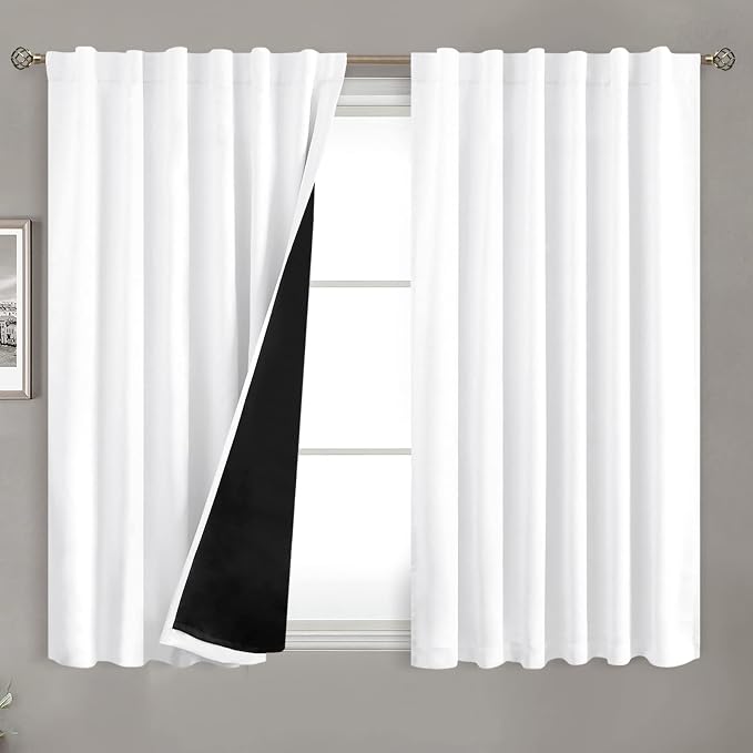 BGment 100% Blackout Curtains 54 Inches Long by BGment