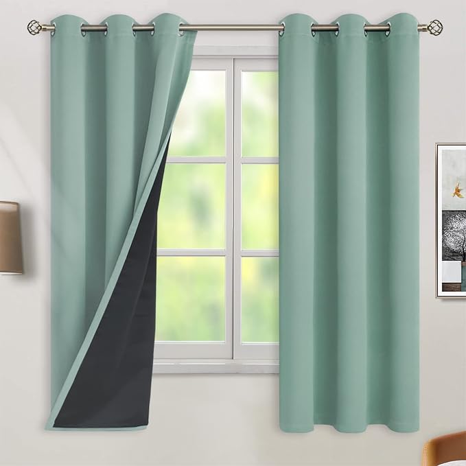 BGment Thermal Insulated 100% Blackout Curtains by BGment