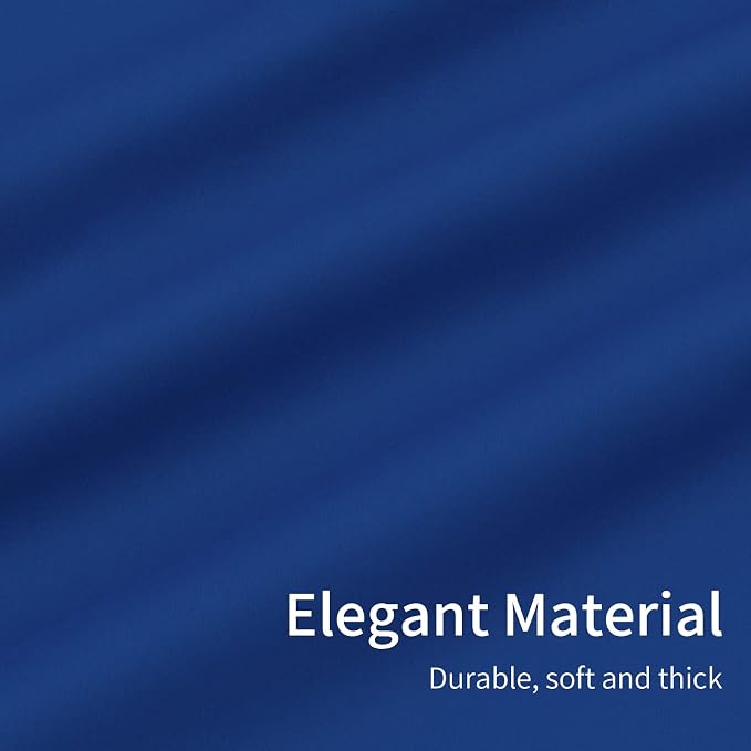 Easy-Going Thermal Grommet Blackout Curtains, 2 Panels 46x63 in | Classic Blue - Image 6