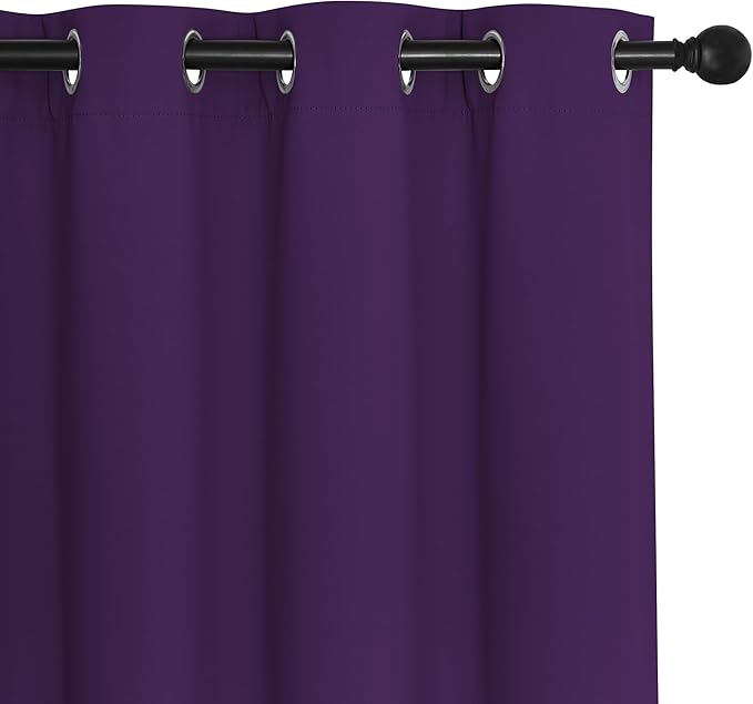 NICETOWN Blackout Patio Curtains 100 x 144 Inches Long - Image 7