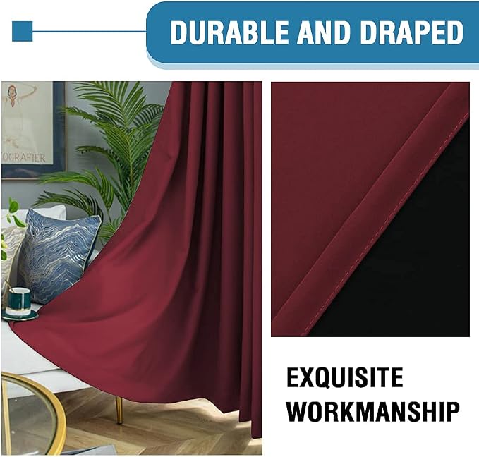 H.VERSAILTEX 100% Blackout Curtains - Image 6