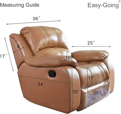 Easy-Going 4 Pieces Oversized Recliner Stretch Sofa Slipcover Sofa Cover Furniture Protector Couch Soft with Elastic Bottom Polyester Spandex Jacquard Fabric Small Checks Natural,X-Large