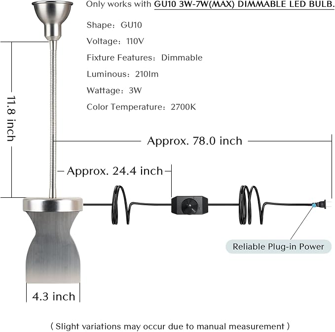 Patented Innovative Design Headboard Reading Light. No Drilling Golden Book - Image 7