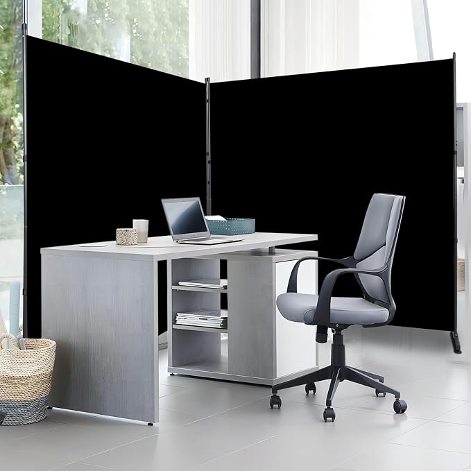 Room Divider Folding Privacy Screens, 6FT Tall Divider - Image 4