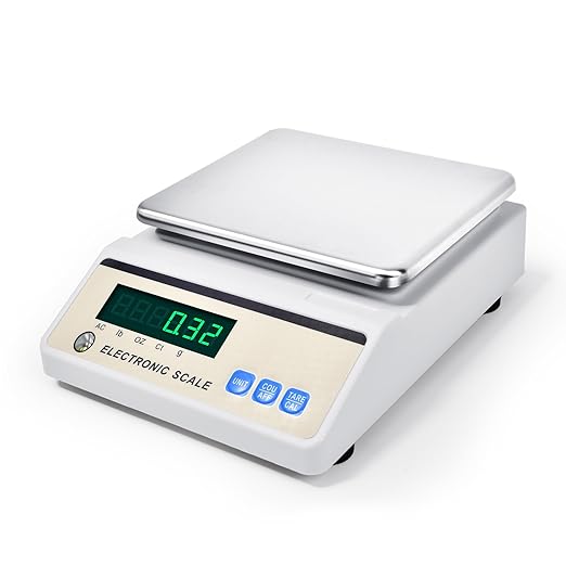 LICHEN Lab Analytical Balance 3000g x 0.01g with LED Display, High Precision Lab Scale with g/ct/oz/lb Units-Laboratory Scientific Scale for Kitchen,Pharmacy,Jewelry(No Test Weight)