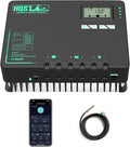 HQST 60 Amp MPPT Solar Charge Controller 12V/24V/36V/48V Negative Grounded Controller with Built-in Bluetooth and Lithium Battery Low Temperature Protection Function, Support Two Units in Parallel