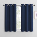 NICETOWN Blackout Draperies Curtains, 1 Pair, 34 x 36 inches, All Season by NICETOWN