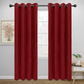 Easy-Going Blackout Curtains for Bedroom, Solid Thermal Insulated Grommet and by Easy-Going