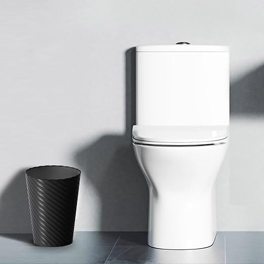 Lysam Bathroom Trash Can 3 Pack, 1.8 Gallon Small Trash Can - Image 2