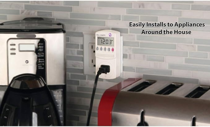 3-Pack P3 P4400 Kill A Watt Electricity Usage Monitor (3-Pack)