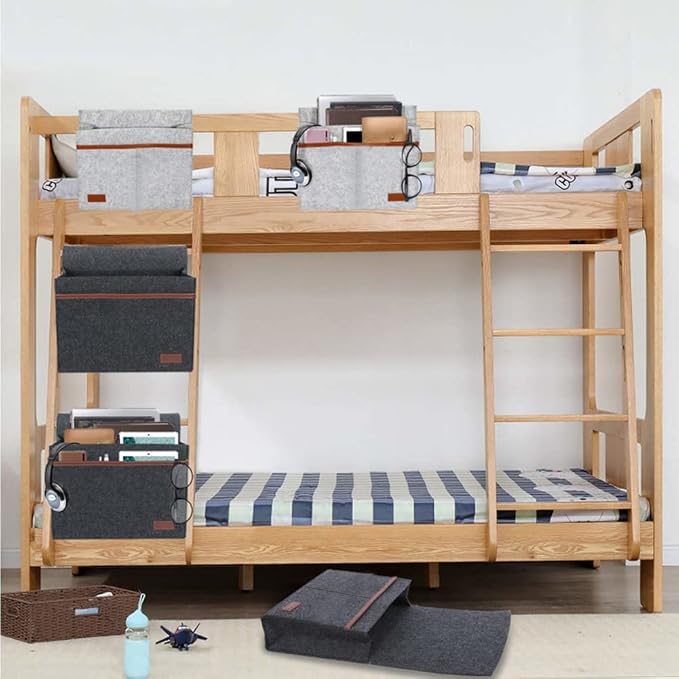 Bedside Caddy, Felt Bedside Storage Organizer, Hanging Storage - Image 9