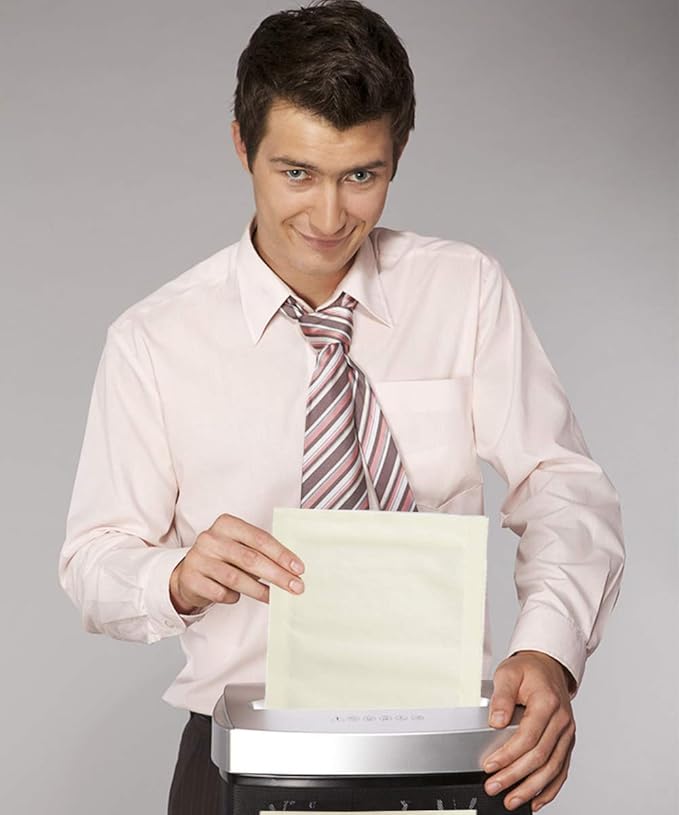 Paper Shredder Lubricant Sheets, Paper Shredder Sharpening & Lubricating Sheets-20pack