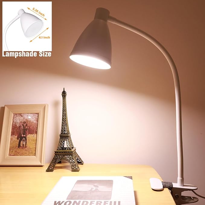 GlowVibe Desk Lamp Eye-Caring 360° Flexible Gooseneck 3 Color Modes 10 - Image 5