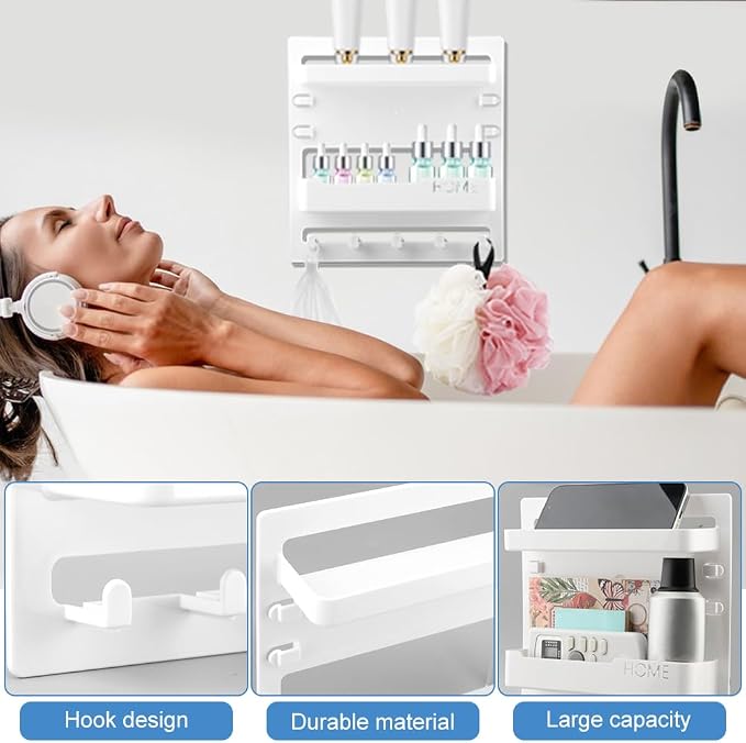 Bedside Shelf Wall Mount Organizer - Image 4
