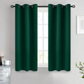 COSVIYA Grommet Room Darkening Dark Green Curtains 54 inch Long by COSVIYA