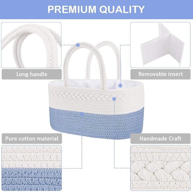 ABenkle Diaper Caddy Organizer - Image 3