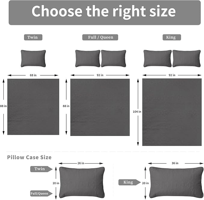 Easy-Going Reversible Quilt Set King, Bedspread - Image 7
