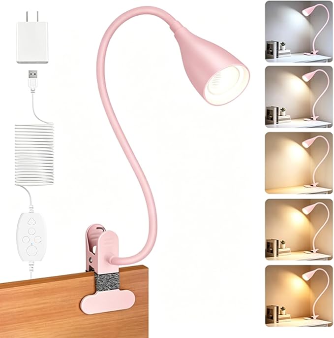 Reading Light for Book in Bed, Clip on Light Reading Lamp by Uchoiceme