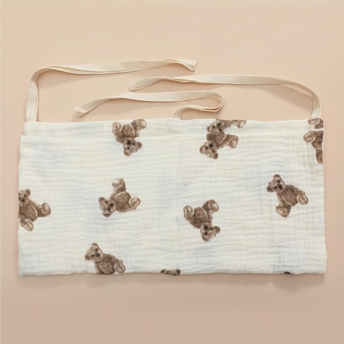 Baby Bedside Hanging Bags Storage Organizer Milk Bottle Toy Crib Baby Nappy-Bag - Image 3