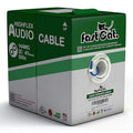 fast Cat. Speaker Wire 14 Guage 2C, UL Listed & CMR/CL3R-FT4 Rated - Speaker Cable w/PVC Jacket, 100% Oxygen-Free Pure Bare Copper - (41) HighFlex 14 Guage Wire - in-Wall Use-500ft Bulk Cable, Blue